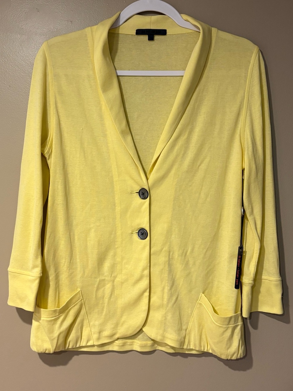 NWT lightweight summer double button front blazer cardigan